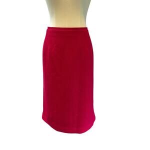 Women’s Elie Tahari Pink Solid Pencil Skirt Sz 16